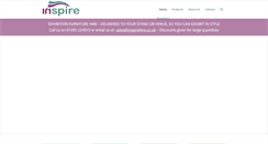 Desktop Screenshot of inspirehire.co.uk